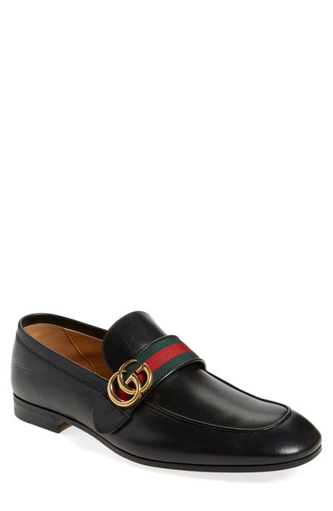 gucci dress shoes black|black gucci dress shoes men.